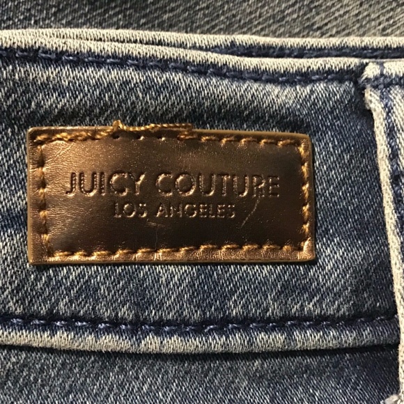 🦋Juicy Couture Bermuda Stretchy Low Rise Shorts 0 - Picture 6 of 8